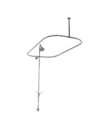 American Bath Factory 58-3/4-in Chrome Enclosure Fixed Shower Rod - €334,52 EUR