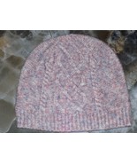Janie And Jack Lavender Pink Marled Knit Beanie Hat Size 2T to 3 Girl&#39;s NEW - €15,55 EUR