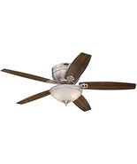 Westinghouse Lighting 7209700 Indoor Ceiling Fan, Brushed Nickel with LE... - $2,804.05 MXN