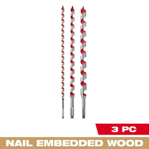 Ship Auger Wood Drilling Bit Set (3-Piece) - $96.39