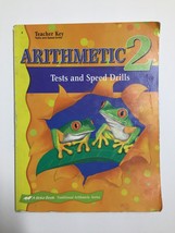Abeka Arithmetic 2 Teacher Key Tests and Speed Drills Grade 2 Math Paperback - £3.11 GBP