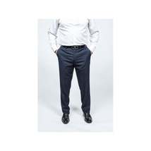 Mens DKNY 100% Wool Slim Fit 2 Button Notch Lapel Nailhead window Pane 1524 Navy image 10