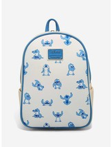 Loungefly Disney Lilo &amp; Stitch Vintage AOP Mini Backpack NWT - £79.82 GBP