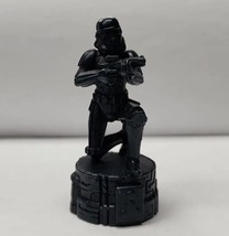 2005 Star Wars Saga Edition Chess - Stormtrooper Black Pawn Figure Piece... - $7.84