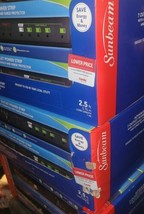 2 Sunbeam Advanced 7 Outlet Power Strip Surge Protector w/Master Control... - $13.50