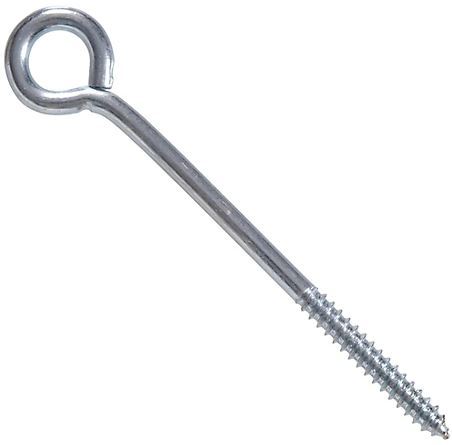 Hardware Essentials 321154 Lag Thread Screw Eye Bolt Zinc 5/16&quot; x 6&quot; - $12.82