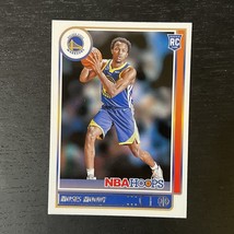 2021-22 Panini Hoops Basketball Moses Moody Base RC #229 Golden State Warriors - £1.56 GBP