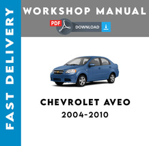 Chevrolet Aveo 2004 2005 2006 2007 2008 2009 2010 Service Repair Workshop Manual - £5.53 GBP