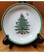 Spode Christmas Tree bowl dish  Green Trim 6.5&quot; Made in England S3324 D - £17.04 GBP