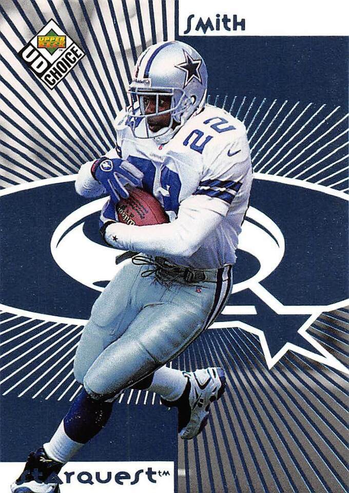 Primary image for 1998 Upper Deck Collectors Choice Starquest #22 Emmitt Smith Cowboys 