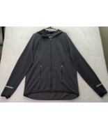 Champion Hoodie Men XL Gray Polyester Long Sleeve Pockets Drawstring Ful... - $21.97