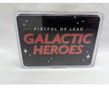 Fistful Of Lead Galactic Heroes Playing Cards Complete - $39.19
