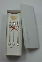 Chantilly by Gorham Sterling Silver &quot;I Love You&quot; Serving Set 3pc Custom ... - £153.96 GBP