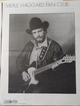 Merle Haggard 5 piece Collection Fan Club Magazines 1980&#39;s #1 Hag Beat V... - $19.77