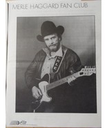 Merle Haggard 5 piece Collection Fan Club Magazines 1980&#39;s #1 Hag Beat V... - $370.09 MXN