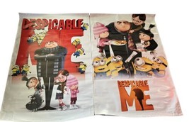 Despicable Me Party Banners For Jumpers Bounce House Lot Of 2 Characters - £75.74 GBP