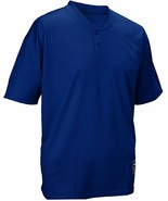 Easton Youth Skinz 2 Button Placket Jersey, Navy Blue, Youth Small NEW NWT - £10.17 GBP