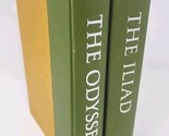 The Odyssey &amp; The Iliad by Homer Matching Volumes 1961 &amp; 1974  Doubleday... - $79.99