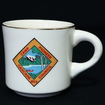 Boy Scouts VTG BSA Ceramic Mug Camp Pioneer Cascade Area Council Cup - CRACKED - £11.26 GBP