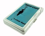 Boss Lady Vintage Vixen Book Woman 100&#39;s Size Cigarette Case with lighte... - $21.73