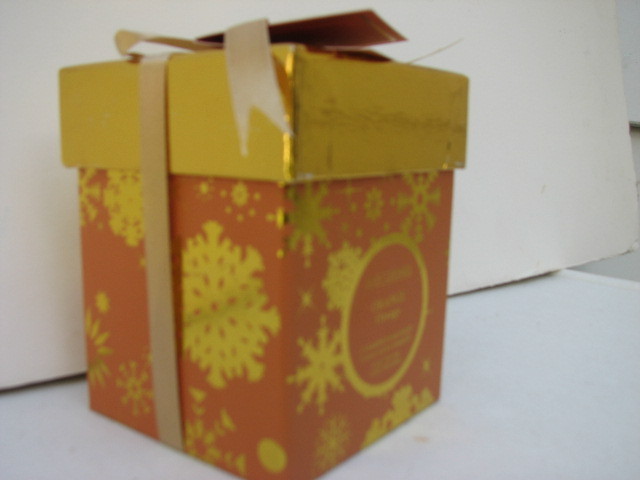 Body Luxuries Orange  Embossed Soap Set of 3