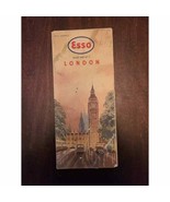 London Road Map Courtey of Esso 1940&#39;s - £14.09 GBP