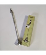 Candle Snuffer Chrome Swivel Head Christmas Tree Top 14&quot;Long  - $12.15 CAD