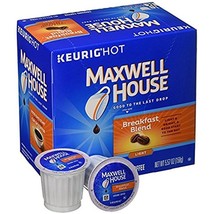 Maxwell House Breakfast Blend Coffee 18 to 108 K cup Pick Any Quantity FREE SHIP - $19.89+