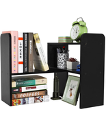 PAG Desk Organizer Desktop Shelf Adjustable Countertop Bookshelf Small T... - £28.11 GBP