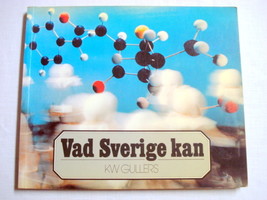 Vad Sverige kan 1977 Softcover What Sweden Can in Swedish - £7.85 GBP