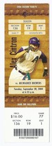 2004 Milwaukee brewers @ Arizona Diamondbacks Full Unused ticket September 28th - £7.71 GBP