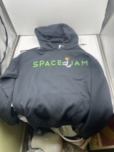 Vintage Space Jam Hoodie Sweatshirt Adult Size Medium M Lebron Jordan EUC - £31.64 GBP