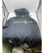 Vintage Space Jam Hoodie Sweatshirt Adult Size Medium M Lebron Jordan EUC - $753.77 MXN