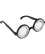 Funny Nerd Thick Lense GEEK GLASSES Professor Bookworm Cosplay Costume A... - $4.15 CAD