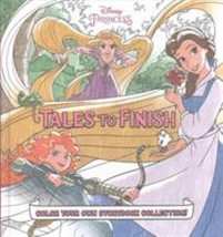 Disney Princess Storybook Collection: Tales to Finish: Color Your Own Storybook  - £10.17 GBP
