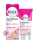 Veet Silk &amp; Fresh Hair Removal Cream, Normal Skin - 50g (Pack of 1) - £7.75 GBP