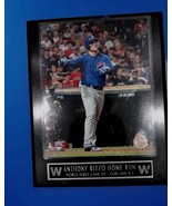 MLB 10&quot;x13&quot;  Chicago Cubs Anthony Rizzo World Series Home Run Collection... - $649.47 MXN