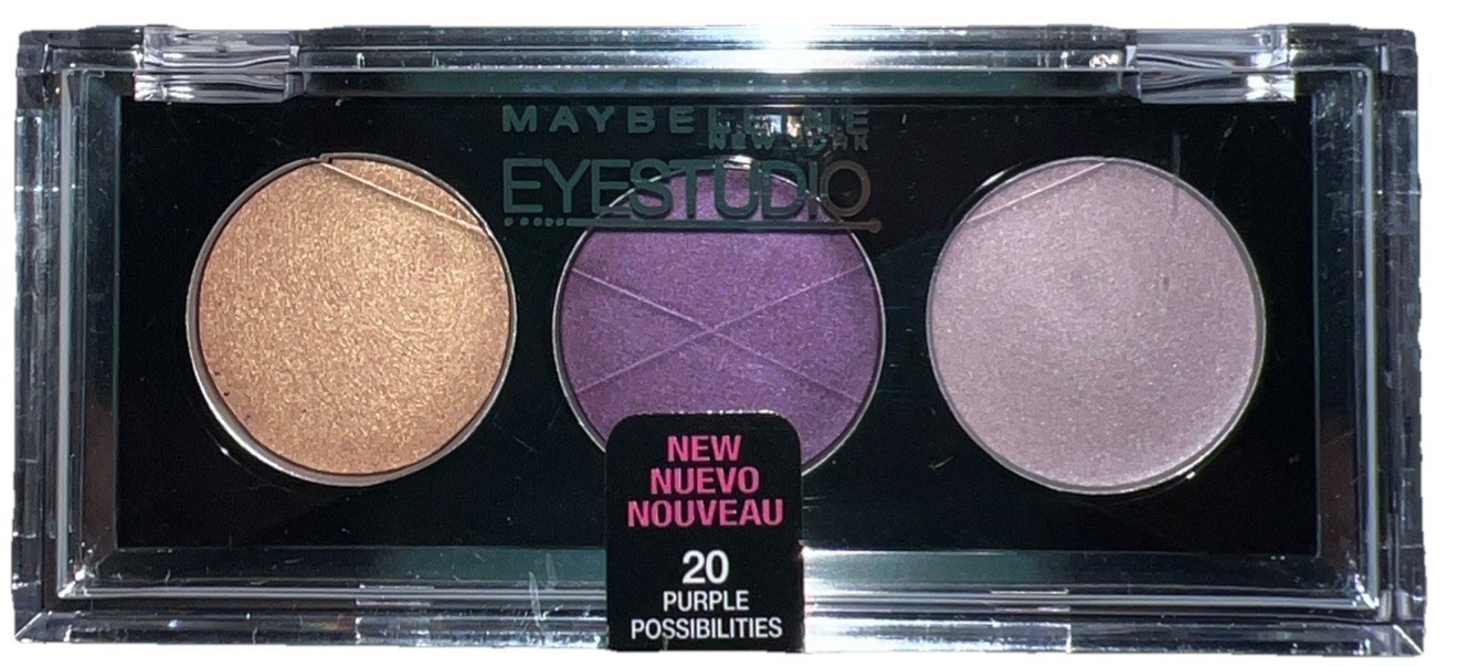 1- Maybelline EYESTUDIO #20 PURPLE POSSIBILITIES (Sealed/Discontinued) S... - $11.87