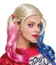Rubie&#39;s Women&#39;s Suicide Squad Harley Quinn Wig, Multi, One Size - £89.16 GBP
