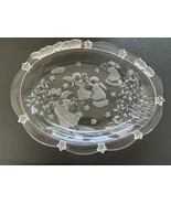 Mikasa Holiday Glass Platter – Vintage Angel | Hostess Gift or Festive D... - $392.33 MXN