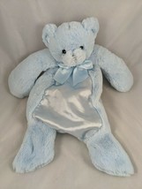 Bearington Blue Bear Lovey Storage Security Blanket 15 Inch Stuffed Animal - $10.95