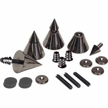 Dayton Audio - DSS4-BC - Black Chrome Speaker Spike Set 4 Pcs. - £63.90 GBP