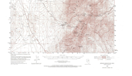 Spruce Mountain Quadrangle Nevada 1953 Topo Map USGS 1:62500 Topographic - £17.30 GBP