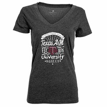 Levelwear NCAA Texas A&M Aggies Women Anthem Entice Ladies Tee, Small, Charcoal - $11.88