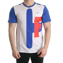 Nike Mens Command Force Tee Color White/Royal Blue Size Small - £40.19 GBP