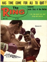 Ken Norton Autographed Signed July 1973 The Ring Magazine w/COA Muhammad Ali - $84.99