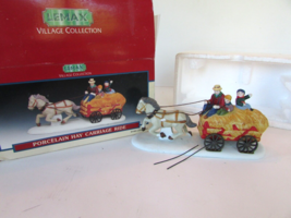 Lemax 53147 Porcelain Hay Carriage Ride Accessory D1 - $123.80 MXN