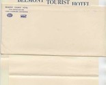 Belmont Tourist Hotel Stationery Lake Charles Louisiana 1950&#39;s - £14.01 GBP