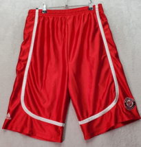 MLB Washington Nationals adidas Shorts Baseball Mens Size XL Red Elastic Waist - £19.62 GBP