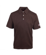 Wilson Staff Men&#39;s Espresso Short Sleeve Performance Classic Polo Shirt - £9.42 GBP